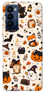 Чехол Cute halloween для Tecno Camon 18 P