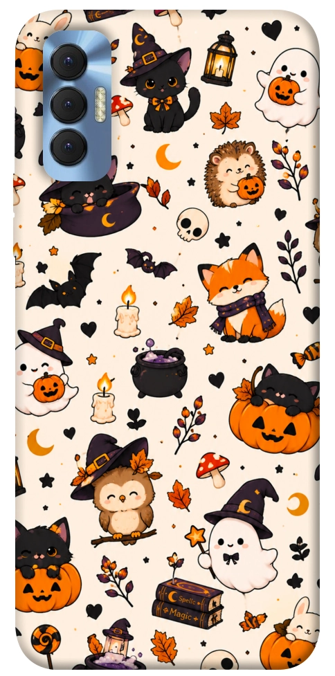 Чехол Cute halloween для TECNO Spark 8P