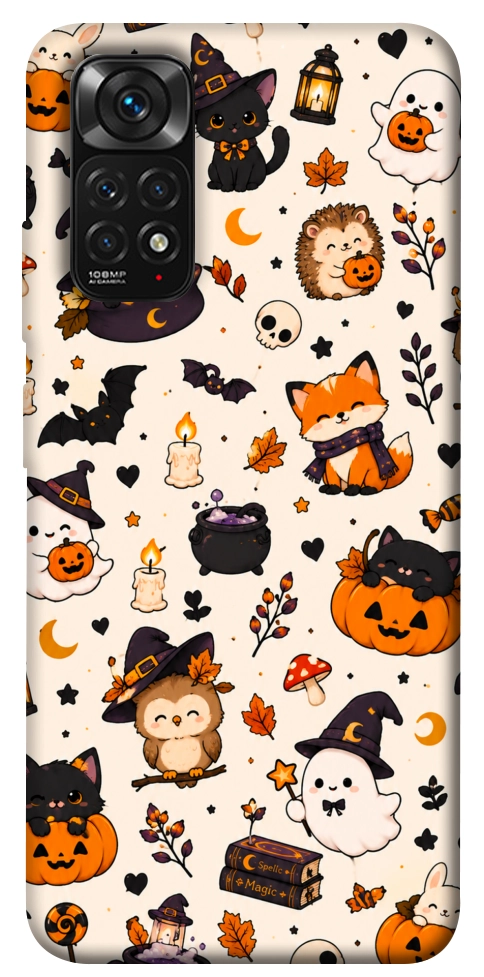 Чохол Cute halloween для Xiaomi Redmi Note 11 (Global)