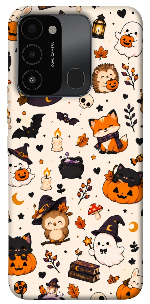 Чехол Cute halloween для TECNO Spark Go 2022 (KG5m)