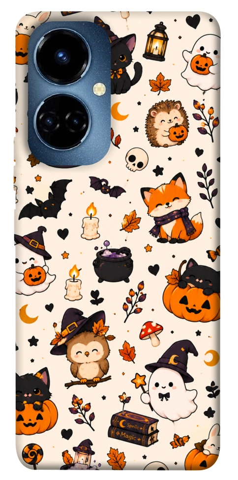 Чохол Cute halloween для TECNO Camon 19 Pro (CI8n)