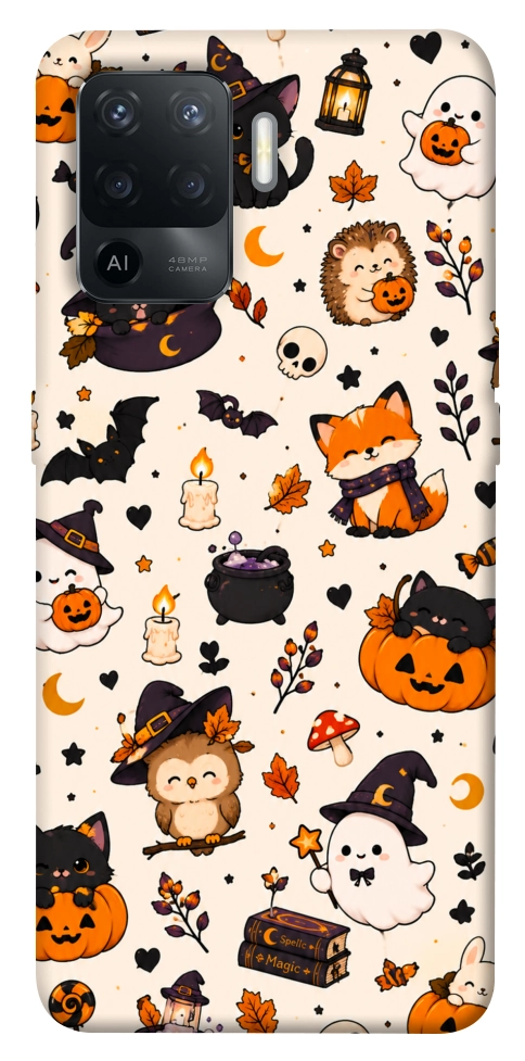 Чехол Cute halloween для Oppo Reno 5 Lite
