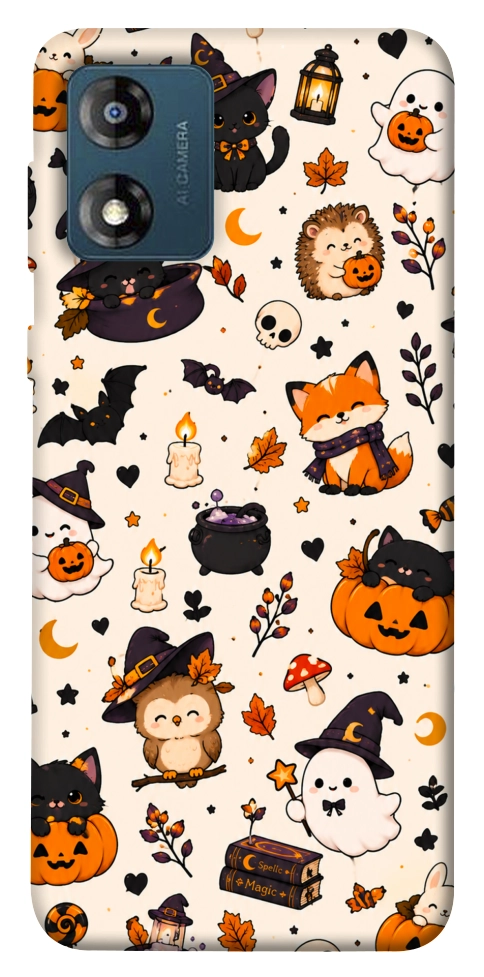 Чехол Cute halloween для Motorola Moto E13