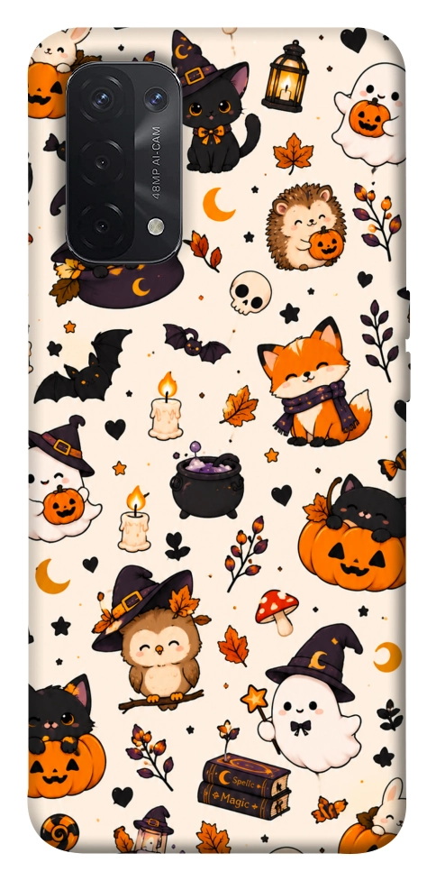 Чохол Cute halloween для Oppo A74 5G