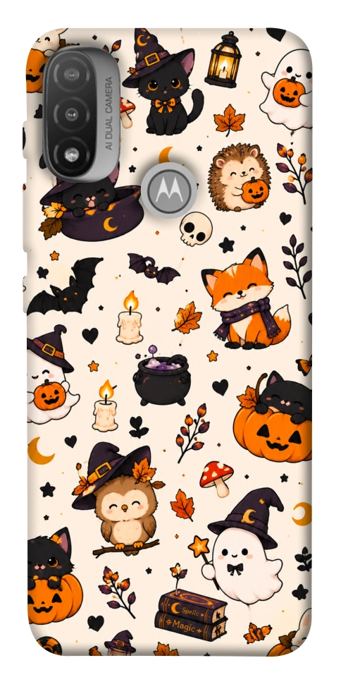 Чохол Cute halloween для Motorola Moto E20