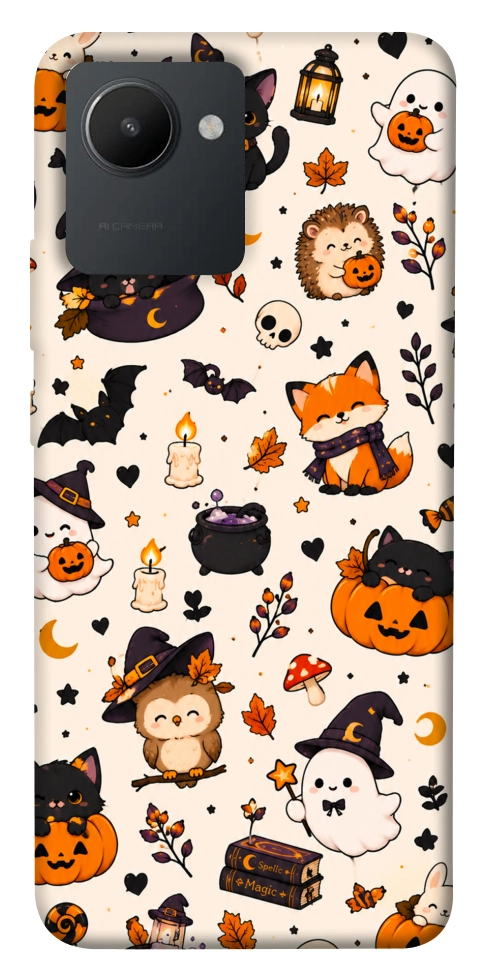 Чехол Cute halloween для Realme C30s