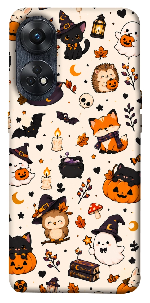 Чохол Cute halloween для Oppo Reno 8 T 4G