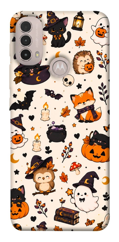 Чехол Cute halloween для Motorola Moto E30