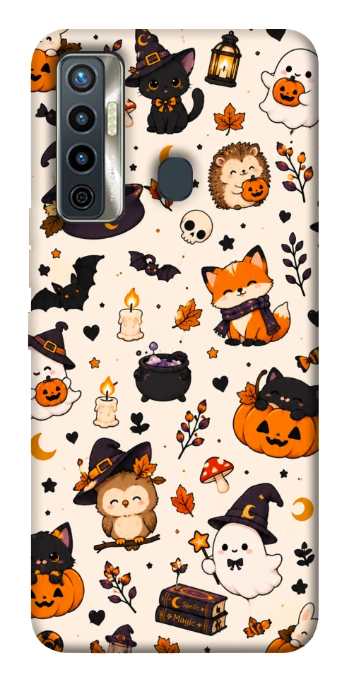 Чехол Cute halloween для TECNO Camon 17