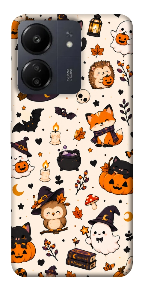 Чохол Cute halloween для Xiaomi Poco C65