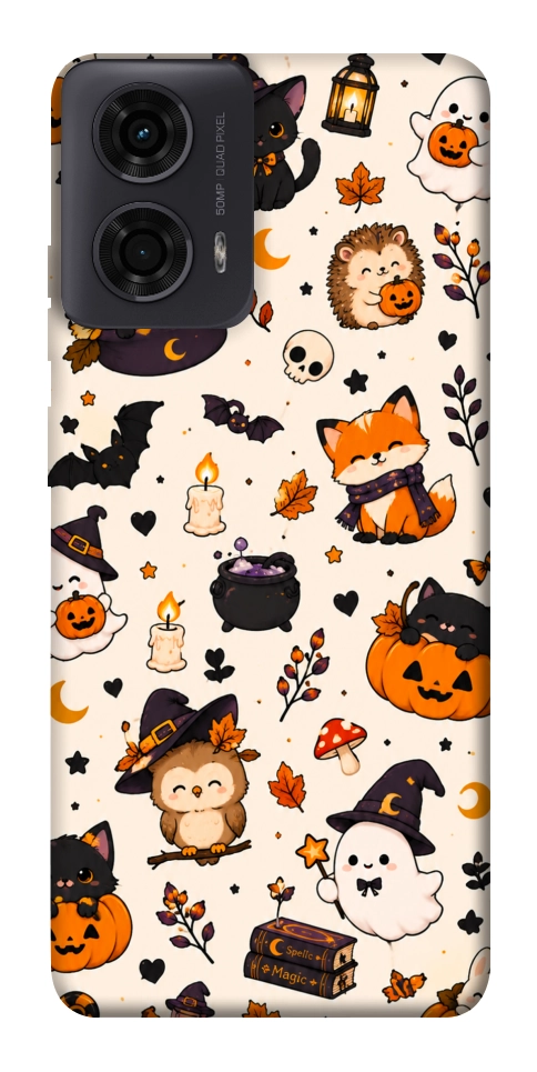 Чехол Cute halloween для Motorola Moto G04