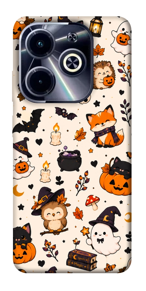 Чохол Cute halloween для Infinix Hot 40i