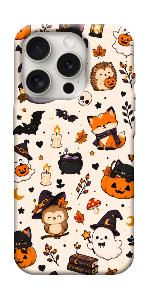 Чехол Cute halloween для iPhone 16 Pro