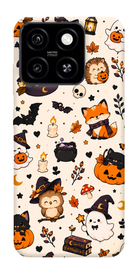 Чехол Cute halloween для ZTE Blade A55 4G