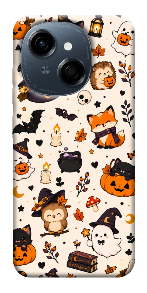 Чехол Cute halloween для TECNO Spark Go 1 (KL4)