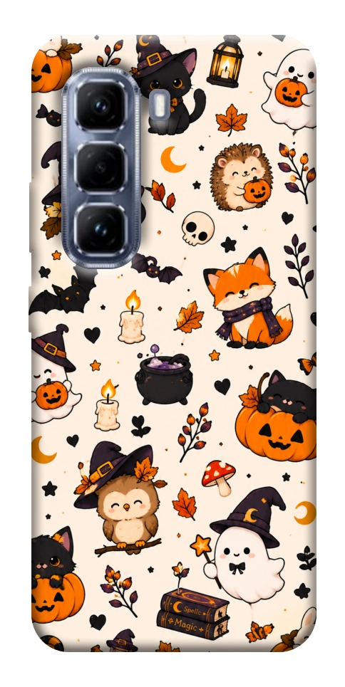 Чехол Cute halloween для Infinix Hot 50 Pro
