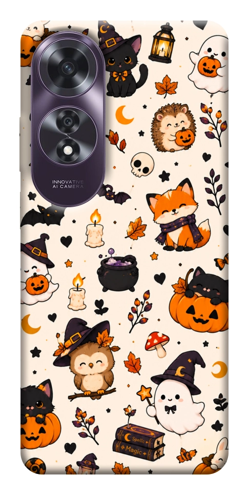 Чохол Cute halloween для Oppo A60 4G
