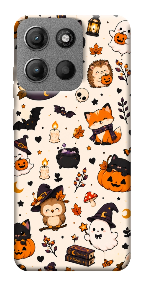Чехол Cute halloween для Motorola Moto G15 4G