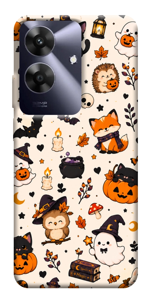 Чехол Cute halloween для Realme Note 60
