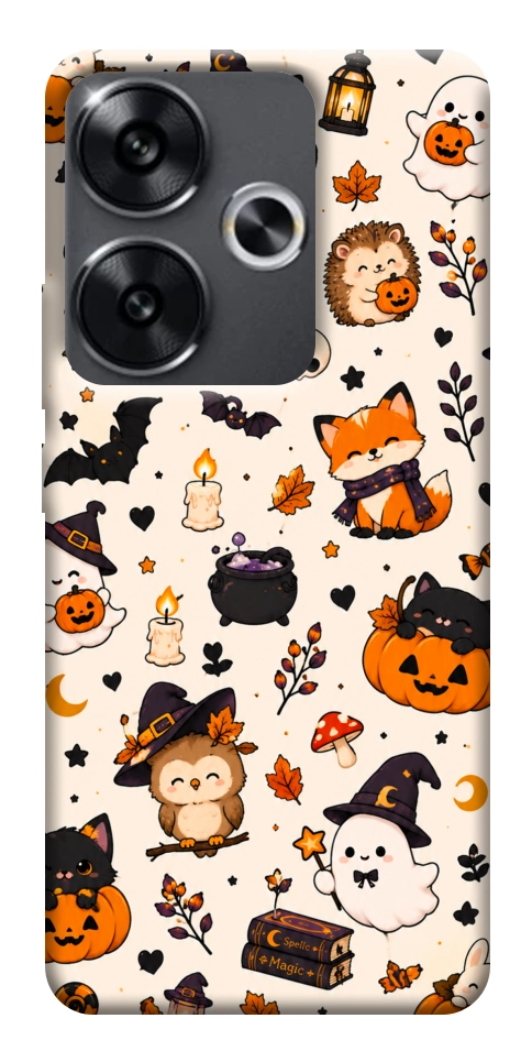 Чехол Cute halloween для Xiaomi Poco F6