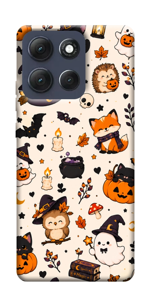 Чехол Cute halloween для Motorola Moto G86 Power