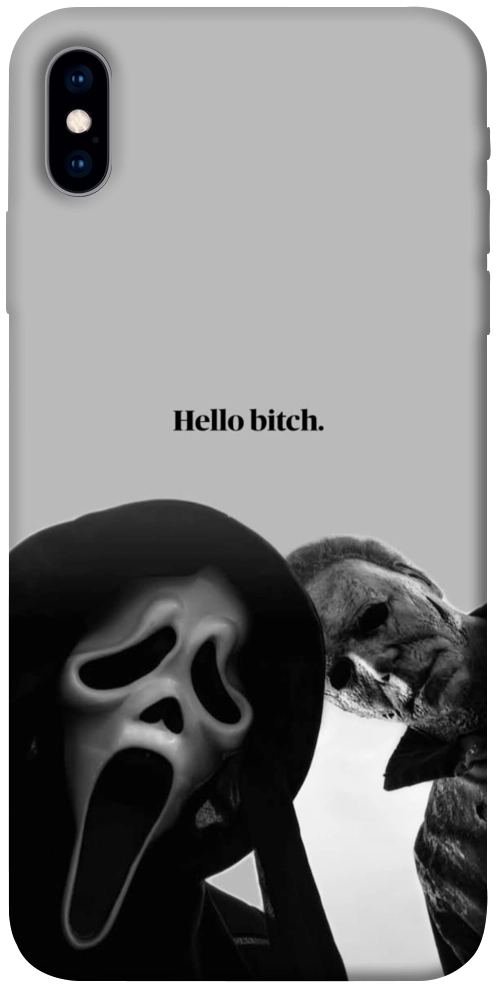 Чехол Hello для iPhone XS