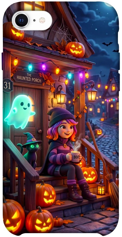 Чехол Little witch для iPhone SE (2020)