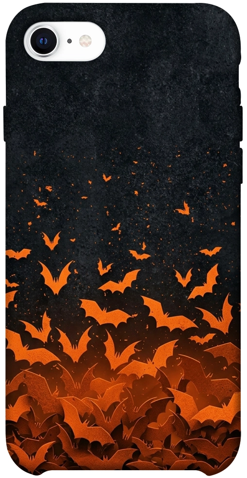 Чехол Orange bats для iPhone SE (2020)