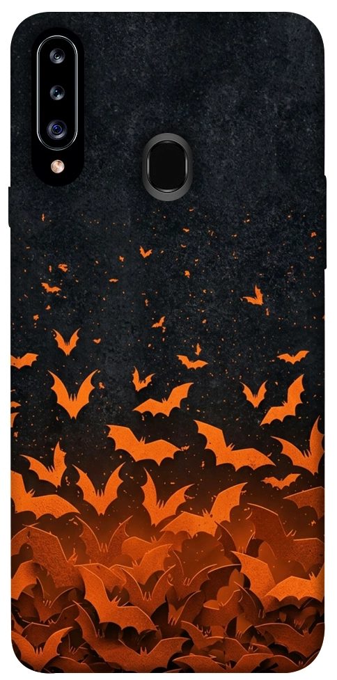 Чехол Orange bats для Galaxy A20s (2019)