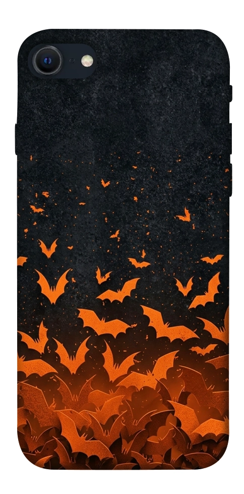 Чехол Orange bats для iPhone SE (2022)