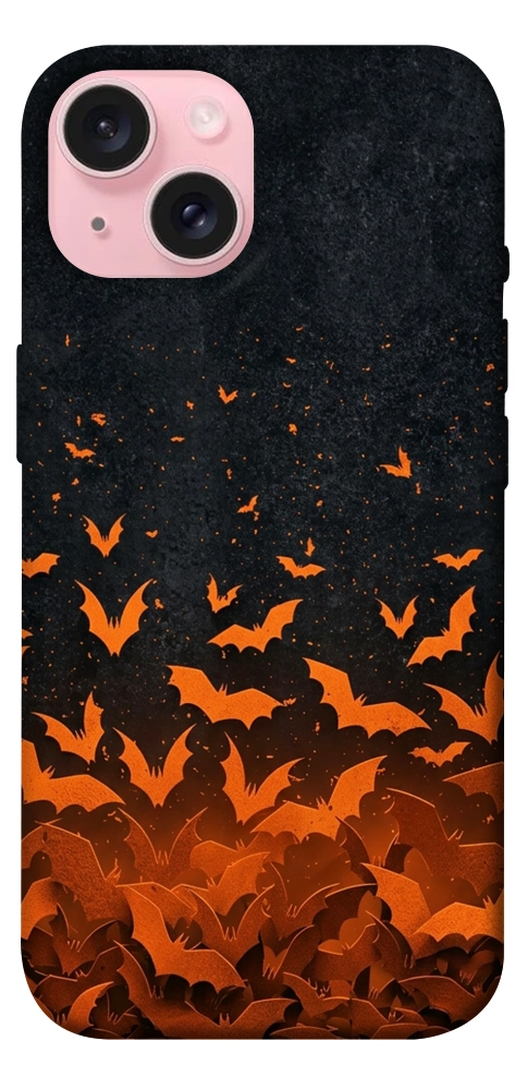 Чохол Orange bats для iPhone 15