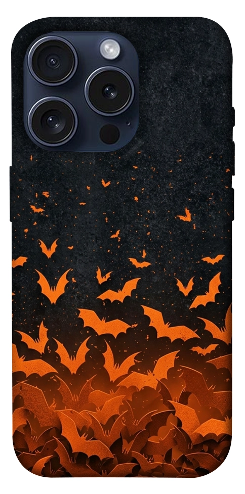 Чехол Orange bats для iPhone 15 Pro