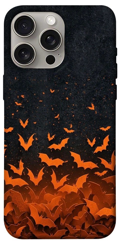 Чехол Orange bats для iPhone 15 Pro Max