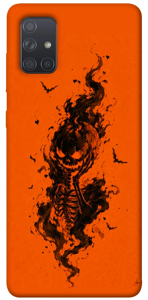 Чехол Orange fog pumpkin для Galaxy A71 (2020)