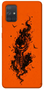Чехол Orange fog pumpkin для Galaxy A71 (2020)
