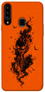 Чехол Orange fog pumpkin для Galaxy A20s (2019)