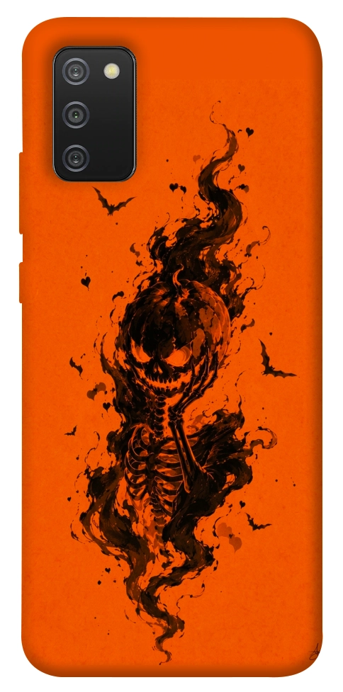Чехол Orange fog pumpkin для Galaxy A02s