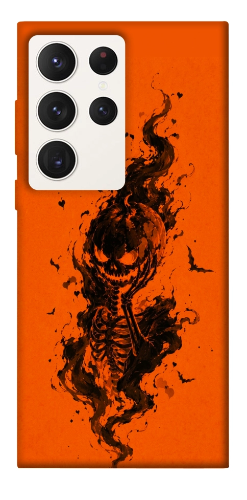 Чехол Orange fog pumpkin для Galaxy S23 Ultra