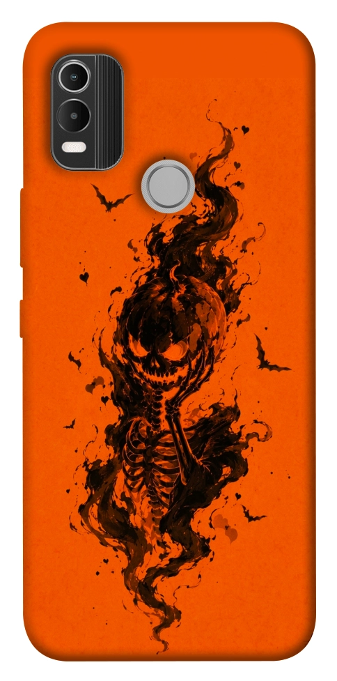 Чехол Orange fog pumpkin для Nokia C21 Plus