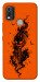 Чехол Orange fog pumpkin для Nokia C21 Plus