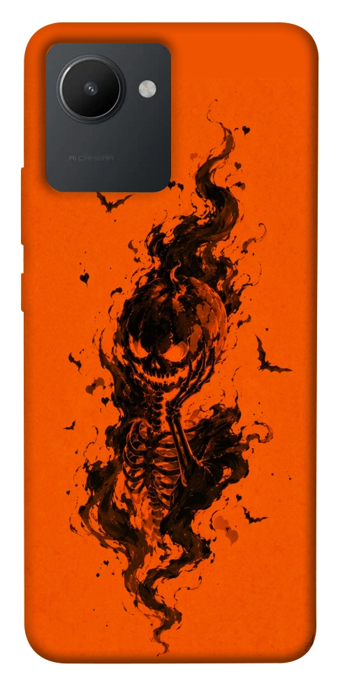 Чехол Orange fog pumpkin для Realme C30s