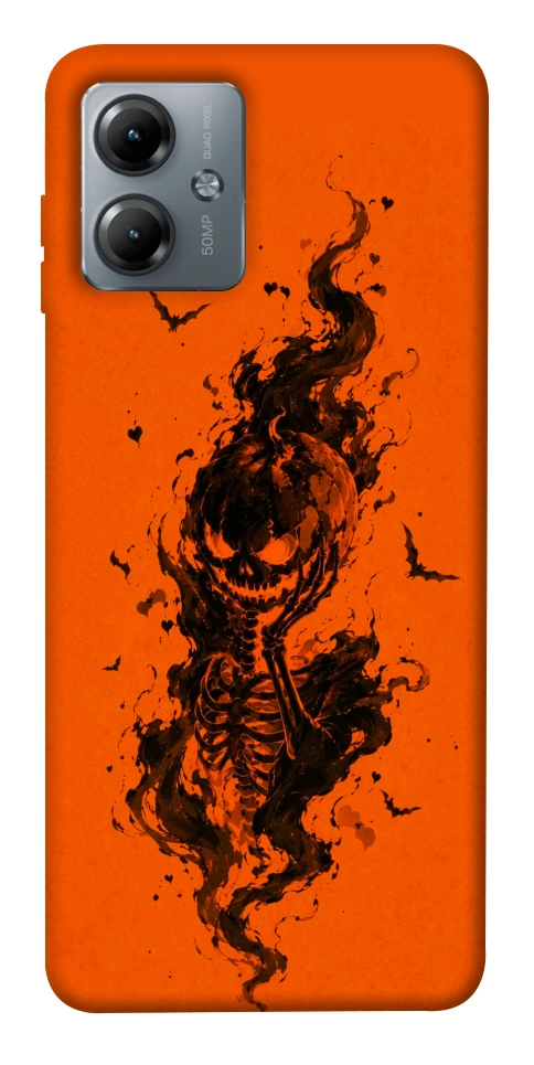 Чехол Orange fog pumpkin для Motorola Moto G14