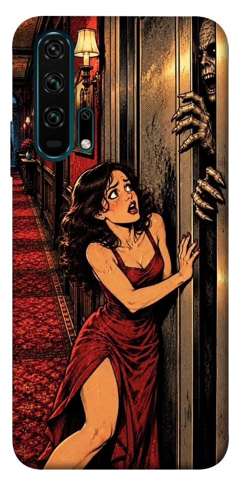 Чехол Scared woman для Huawei Honor 20 Pro