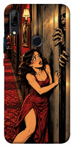 Чохол Scared woman для Huawei P Smart Z