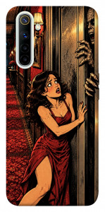 Чехол Scared woman для Realme 6
