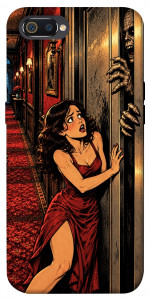 Чехол Scared woman для Realme C2