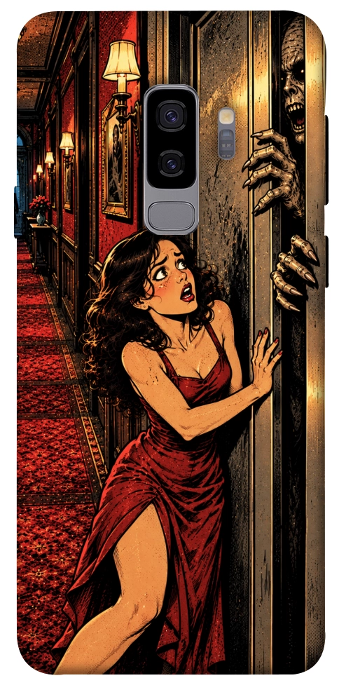 Чохол Scared woman для Galaxy S9+