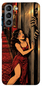 Чехол Scared woman для Galaxy S21