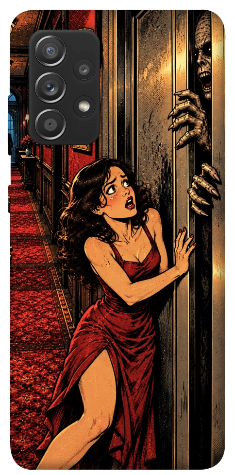 Чехол Scared woman для Galaxy A72 5G