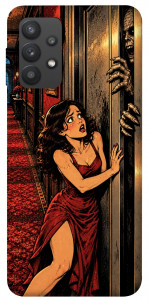 Чохол Scared woman для Galaxy A32 4G